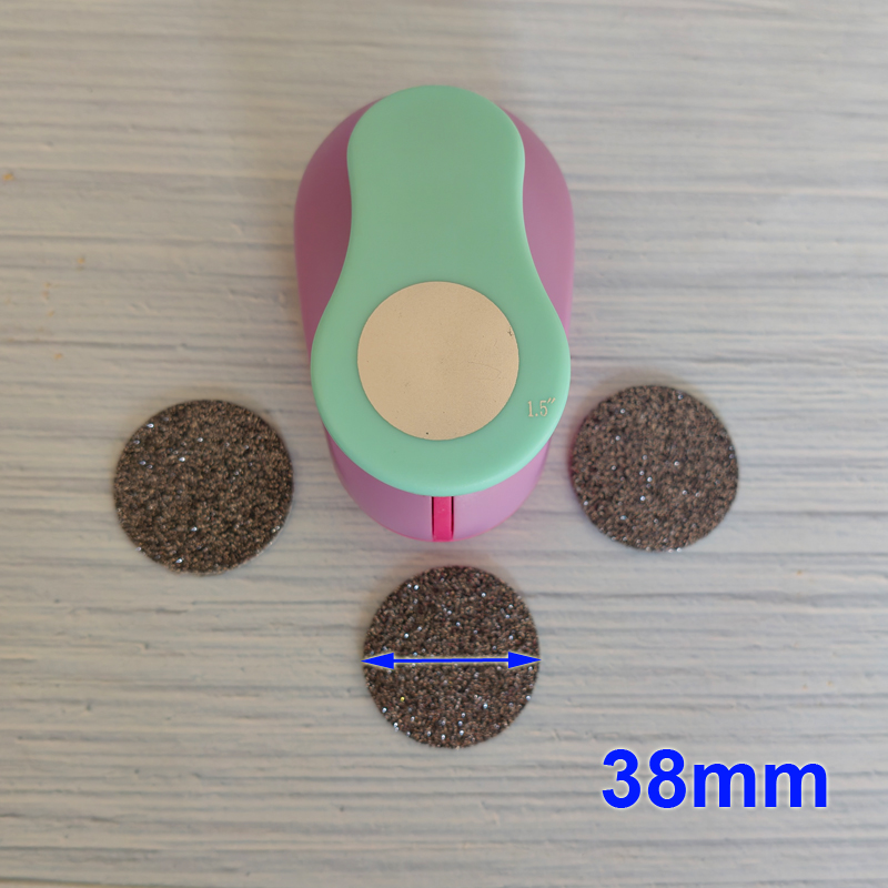 50mm 38mm 25mm 16mm 8mm 원형 원형 공예 종이 커터 스크랩북 학교 펀처 EVA 구멍 펀치 태양 포도