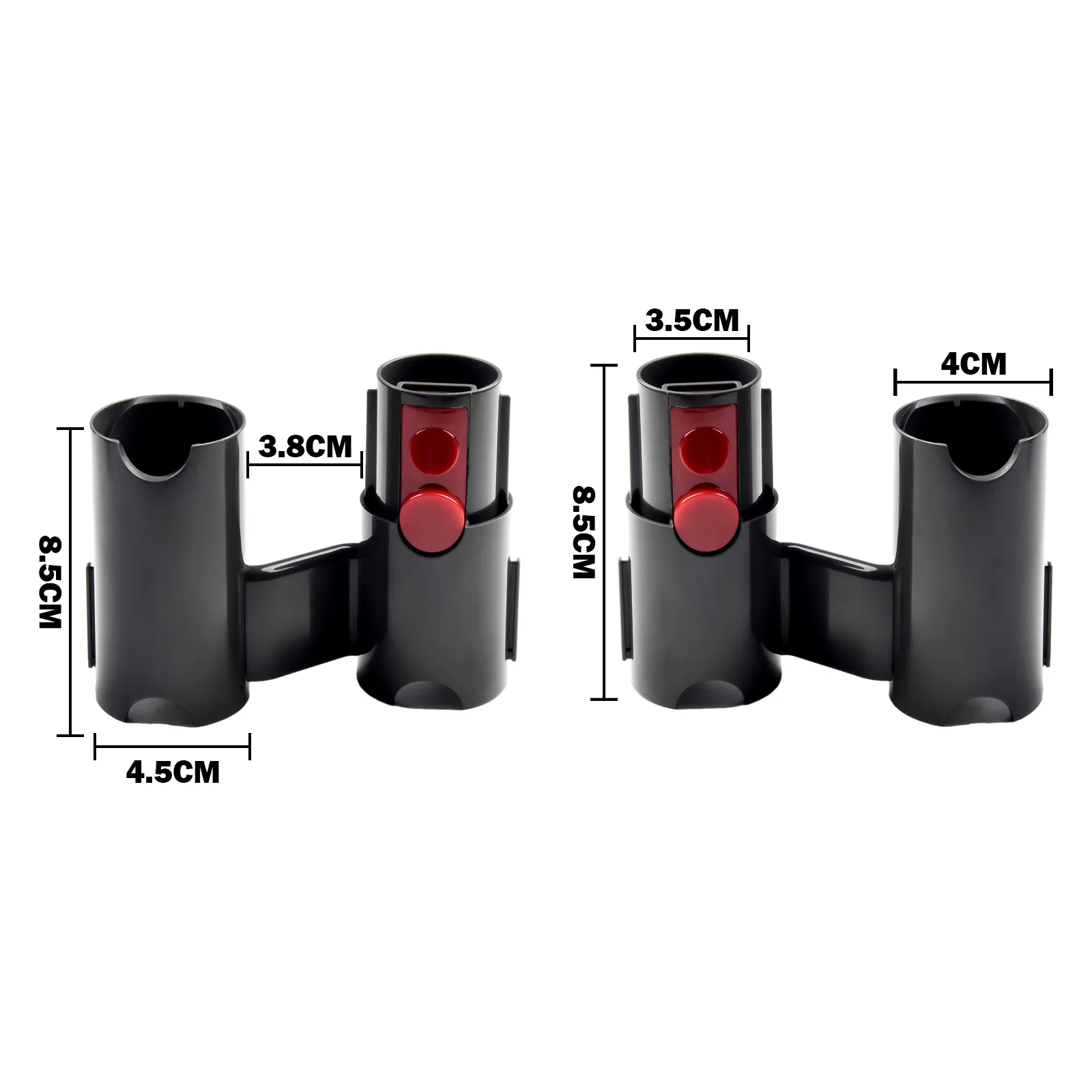 2Pcs Vacuum Cleaner Place Brush Head Nozzle Cleaning Bracket Storage Shelf Holder For Dyson V7 V8 V15 V10-V12 Vacuum Cleaner