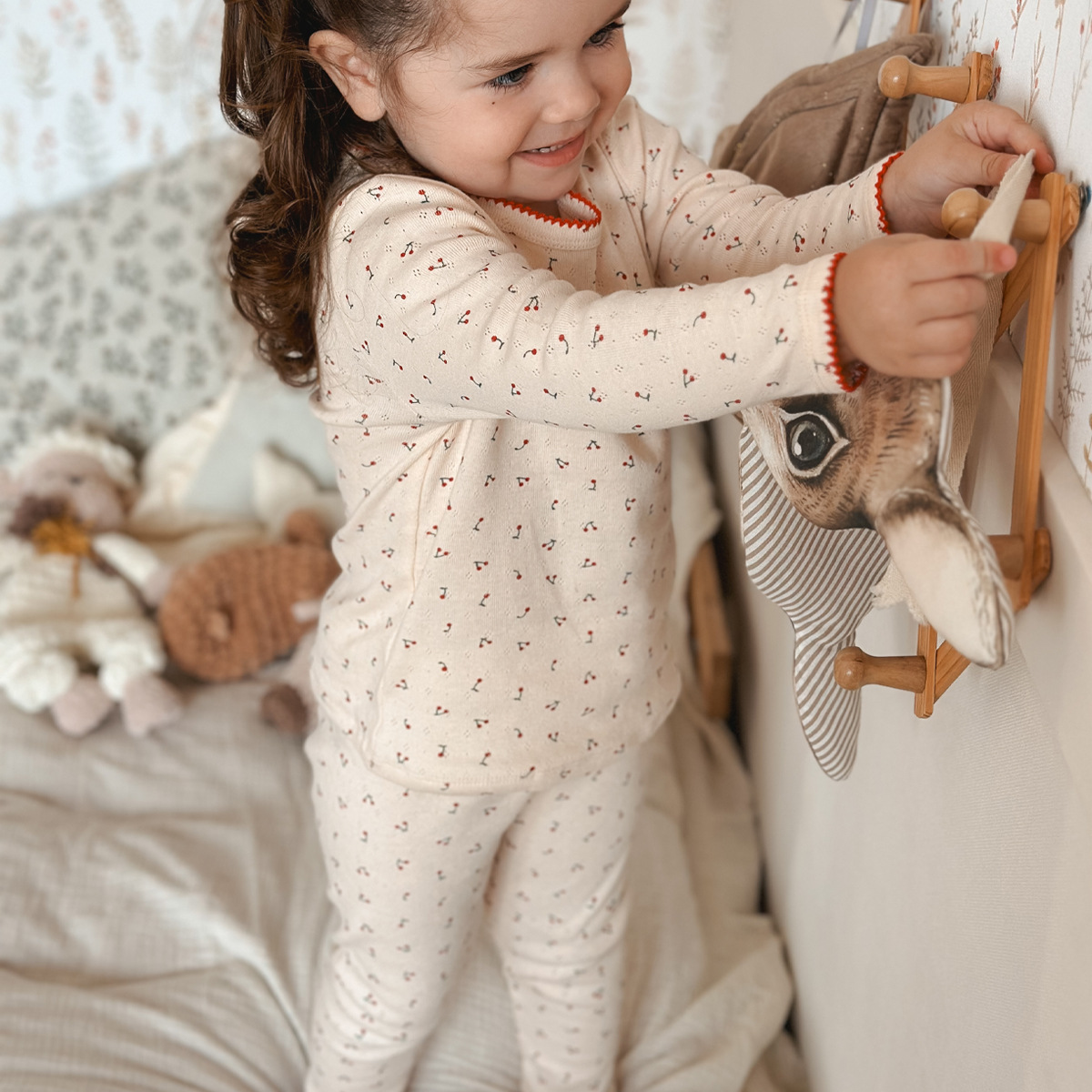 Conjunto de ropa para niño pequeño de 1 a 6T, camiseta de manga larga de algodón 100% de verano, traje de pantalón superior, ropa de casa elástica, conjunto de pijamas de 2 uds.