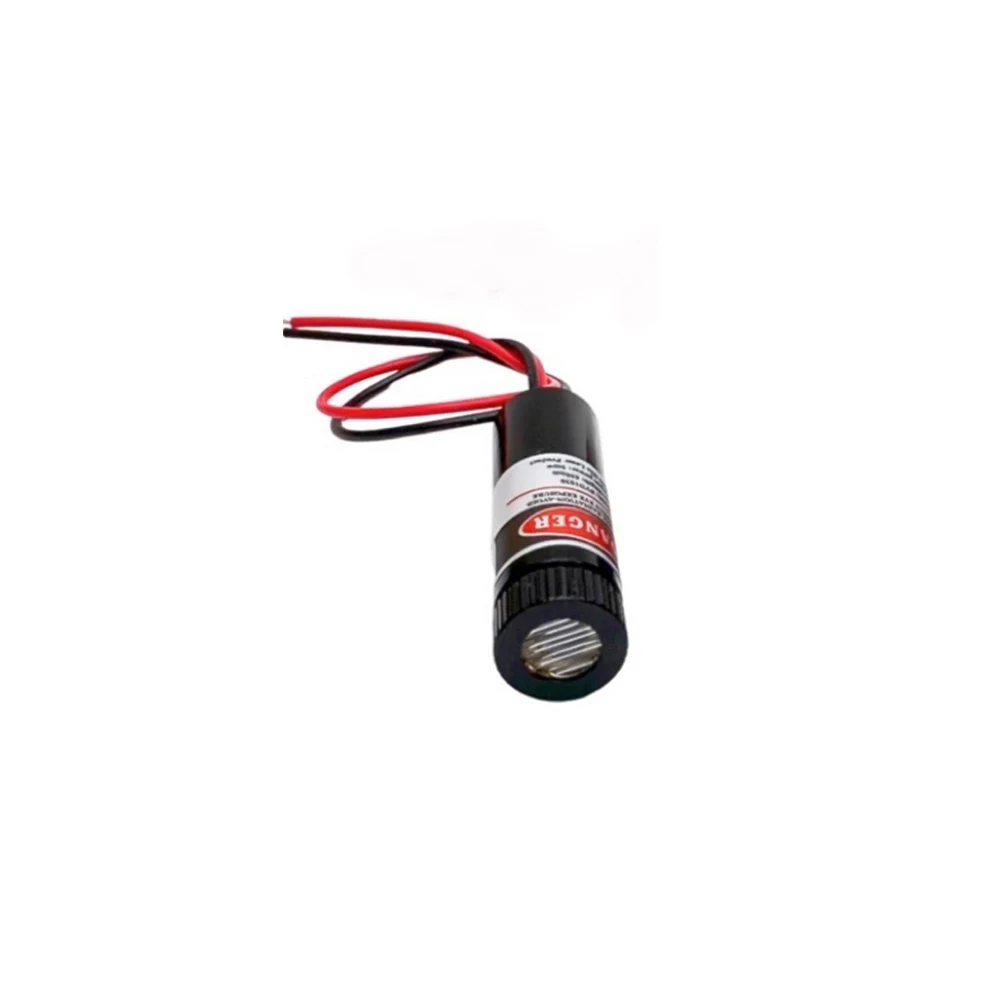 Industrial Adjustable Focusable 650nm 5mW 12x35mm 3-6V Red DOT / Line / Cross Laser Module Industrial 12mm LED LD Module