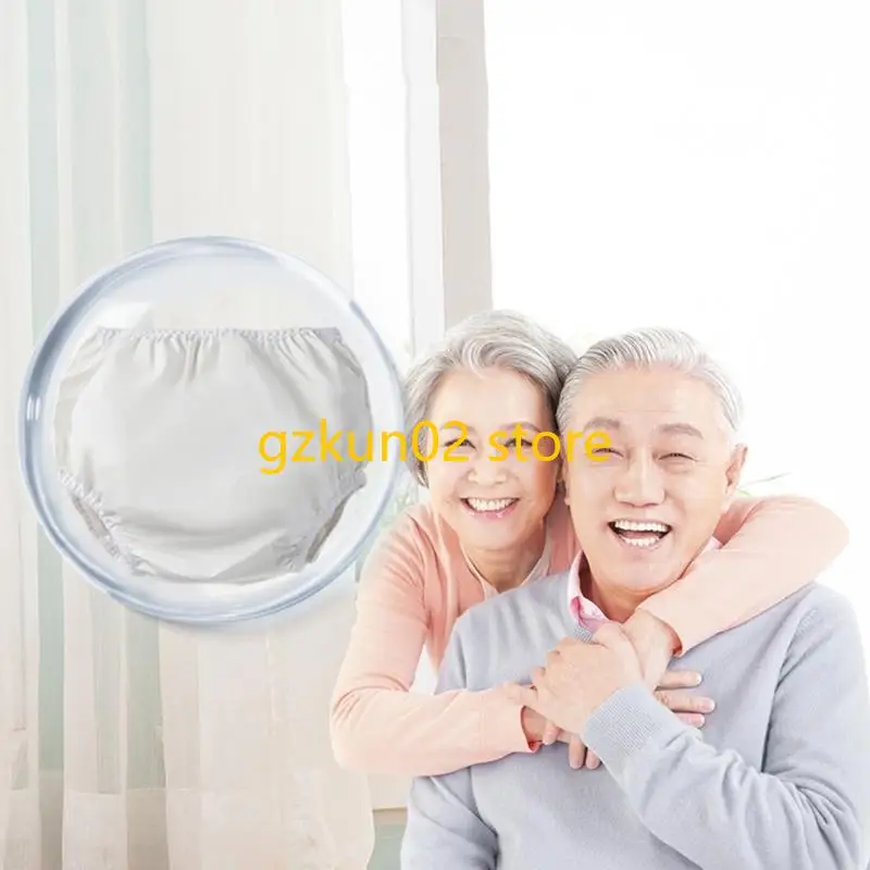 KXRB Dewasa Dewasa Berbuit Tahan Bokos Soft Washable Incontinence Briefs Reusable Popok Lengan Untuk Pria dan Wanita Ukuran