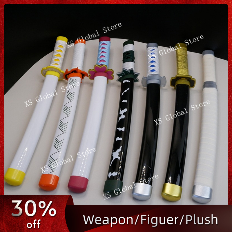 42cm/16.53in Katana Sword Demon Slayer Cosplay Anime Immortal River Nylon Weapon Model Peripherals Collectible Crafts Toy Sports
