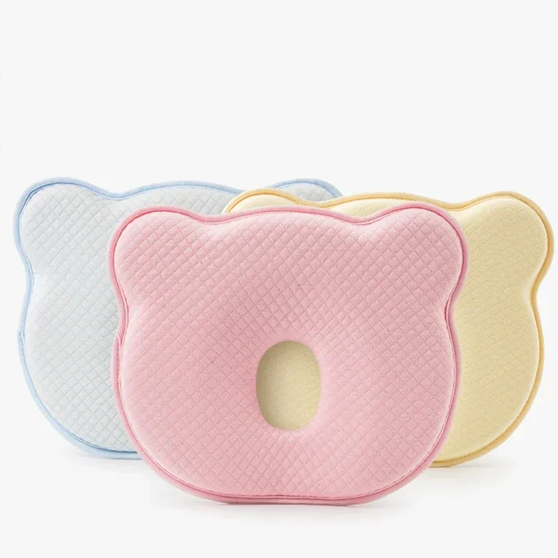 หมอนหน่วยความจําทารกแรกเกิด Four Seasons General Memory Foam หมอนเด็กผ้าฝ้ายแท้ป้องกันไมเกรนหมอนสร้างทารกแรกเกิด