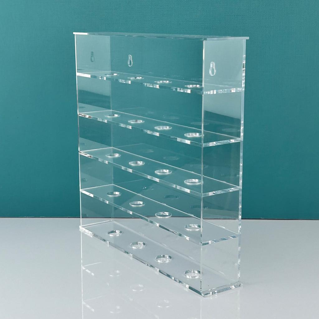 Golf Ball Storage Organizer - Sleek Wall Mount Display for Golf Enthusiasts