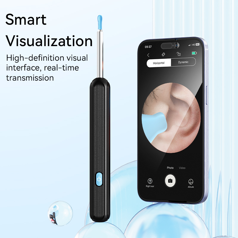 カメラ付き耳クリーナーセット イヤースティック 耳鏡 USB C 充電内視鏡 ワックス除去ツール 耳かき ミニカメラ耳掃除セット