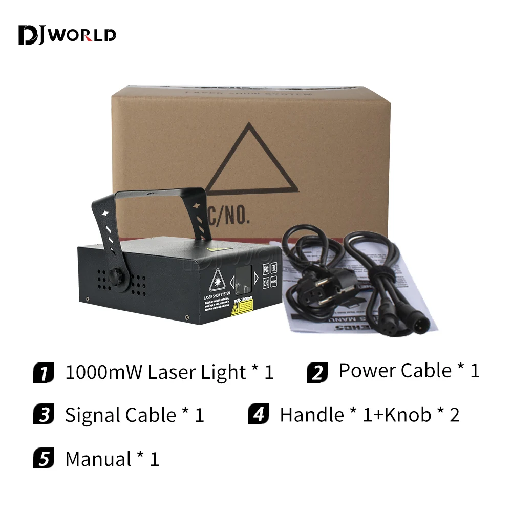 1000mW Max RGB Light 1W สี Animation Scan Light โปรเจคเตอร์ DJ ไนท์คลับบาร์ปาร์ตี้งานแต่งงาน DMX Stage Effects
