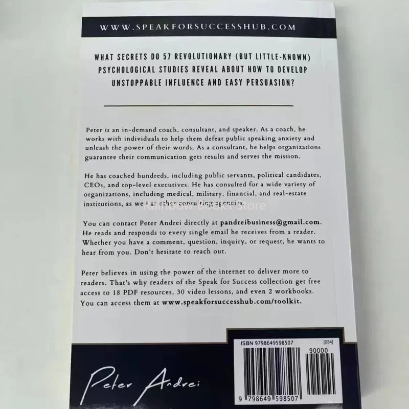 Como os Altos Performers Usam a Psicologia para Influenciar com Facilidade Livro, Como as Pessoas Altamente Eficazes Falam, Paperback