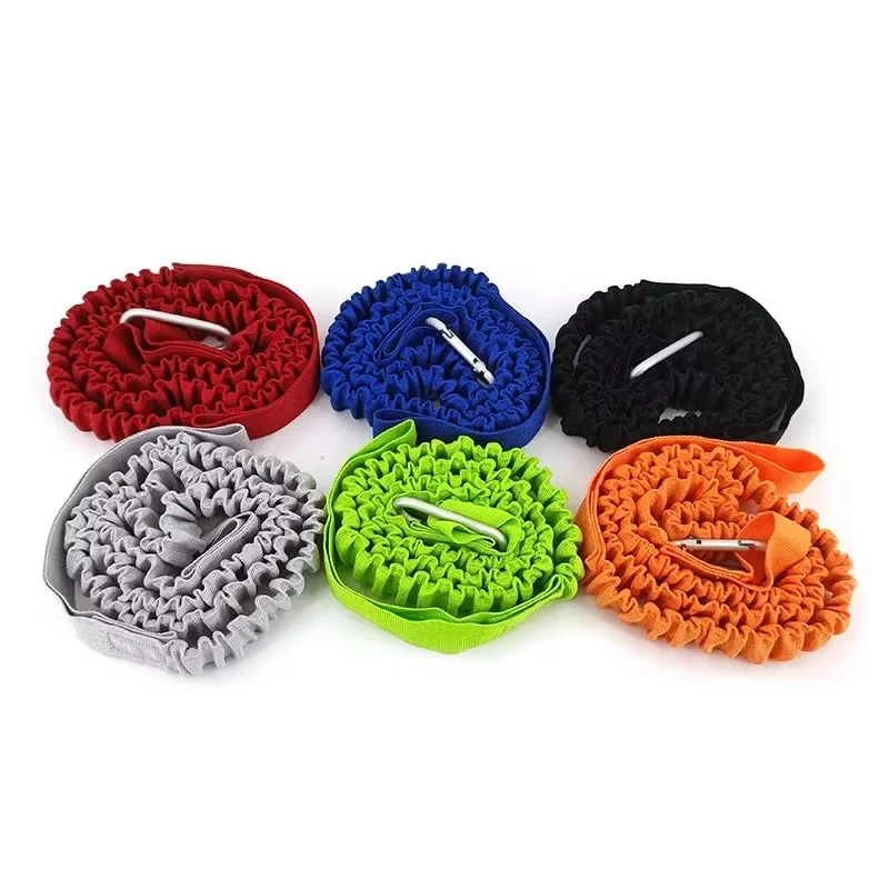 1PC Adjustable Elastic Kayak Paddle Leash - Coiled Lanyard Cord with Safety Hook for Boat & Pole (Boat Accessories)