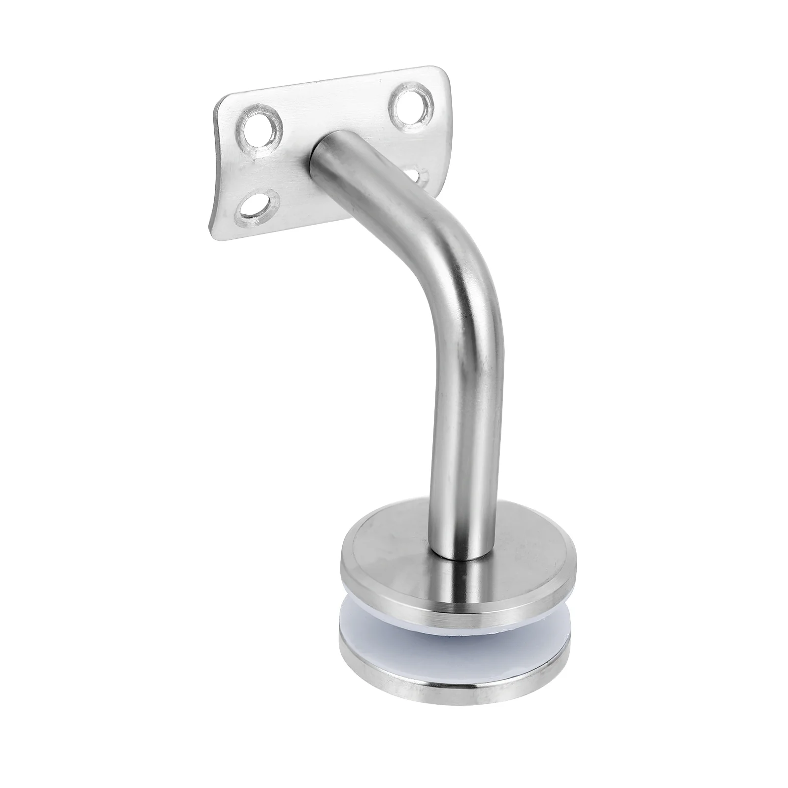 Glasklemme aus Edelstahl, 8–16 cm, dicke Halterung, Treppengeländer-Unterstützung, einfache Installation, lange Verbesserung