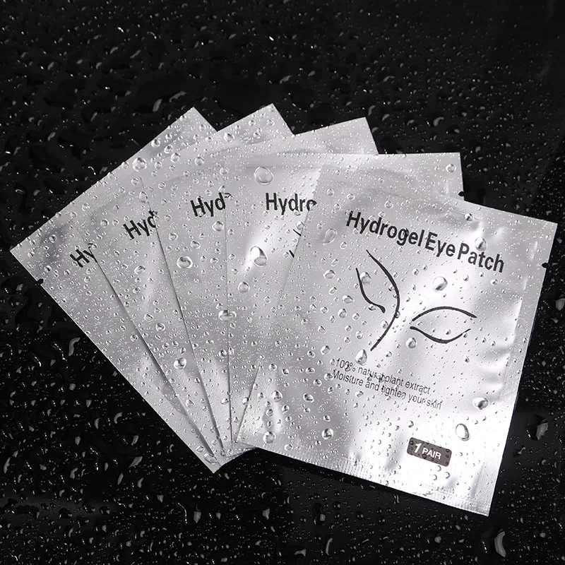 20 paia ciglia sotto gli occhi cerotti occhi pad isolamento rimuovere idrogel benda sull'occhio adesivo guarnizione estensione ciglia strumenti di trucco