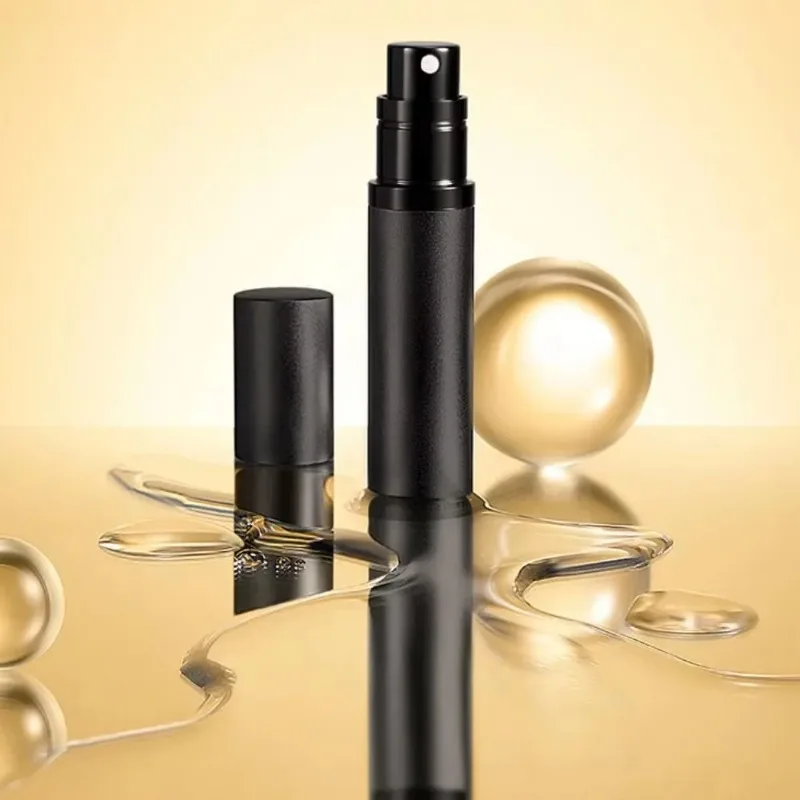 5ml Mini Portable Perfume Spray Liquid Container Can Be Refilled with Cosmetic Travel Aluminum Spray Empty Bottles Sub-bottling