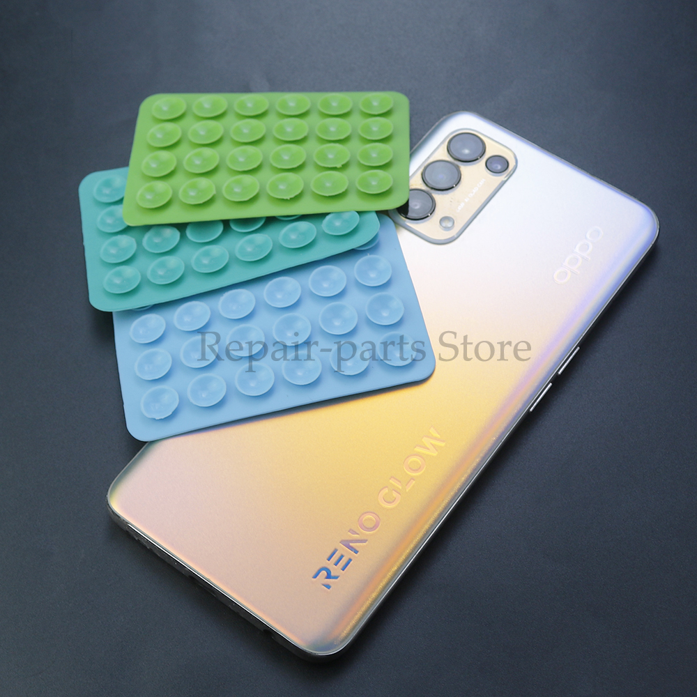 2 шт., утолщенная силиконовая присоска, 24 квадратных присоски, мобильный телефон, планшет, присоска для багажа, универсальное зарядное устройство, кожаный чехол