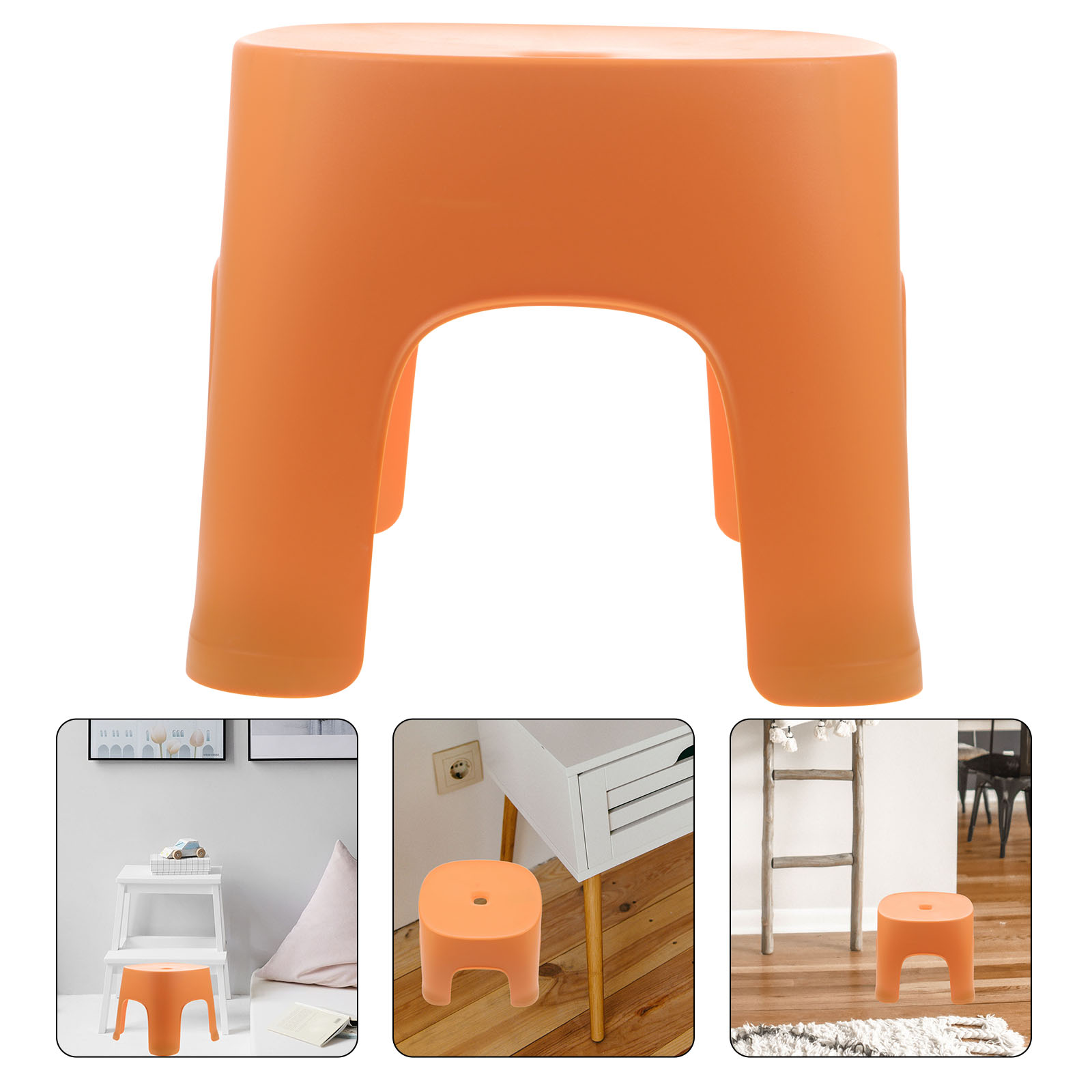 Roter Hocker, kleine Stufenklappstühle, Mehrzweck-Badezimmer für Kinder, rutschfest, Wohnmobil