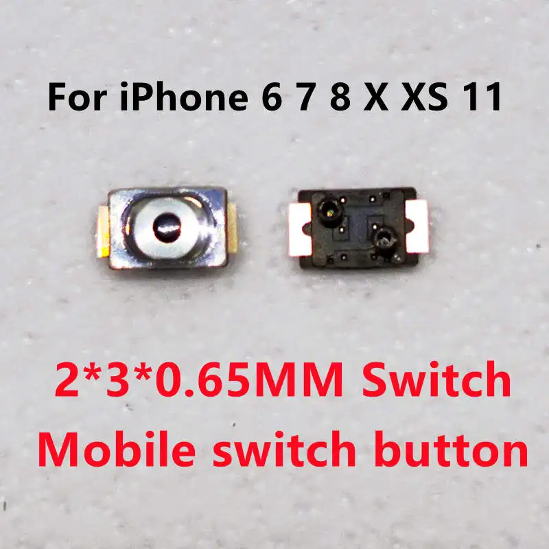 10Pcs/Lot Tactile Push Button Switch Tact Micro Switch SMD On Off Inner Button for iPhone Android Huawei Mi OPPO Mobile Phone