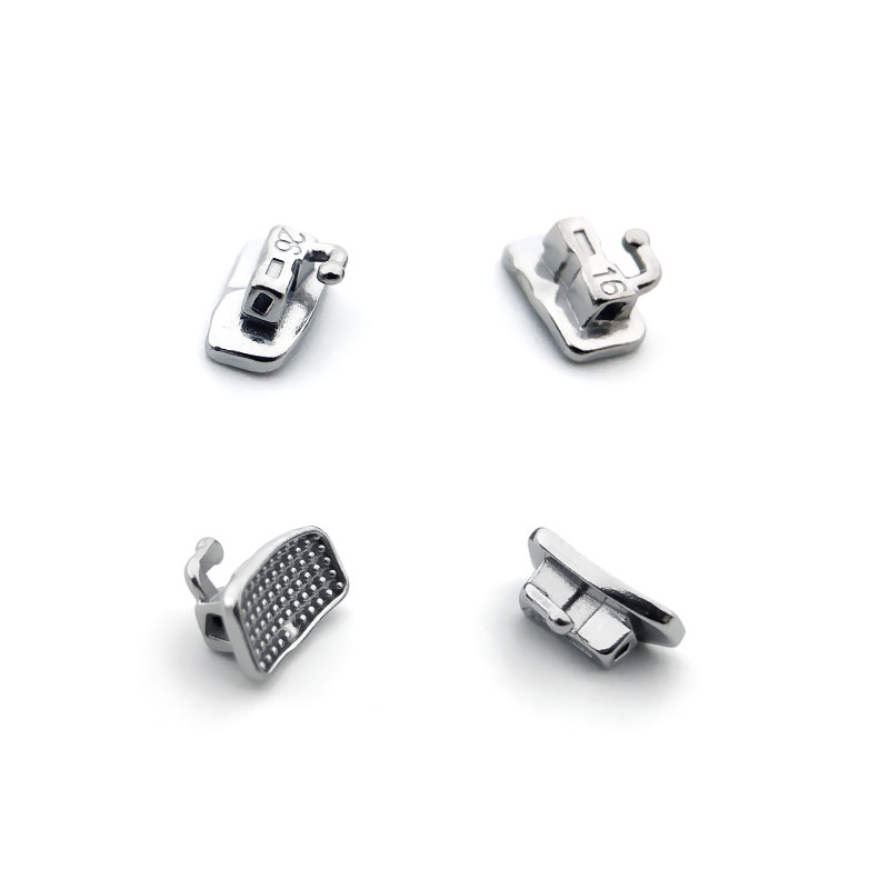 80 PCS/ 20 ชุดทันตกรรมจัดฟัน Bondable Buccal หลอด Monoblock เดี่ยว Non-Convertible Roth/MBT 0.022/0.018 ทันตกรรมวัสดุ