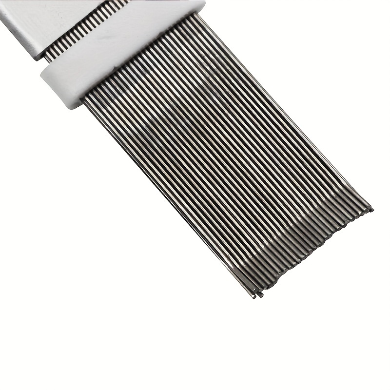 Fin comb air conditioner fin comb stainless steel fin brush condenser cleaning brush radiator wholesale