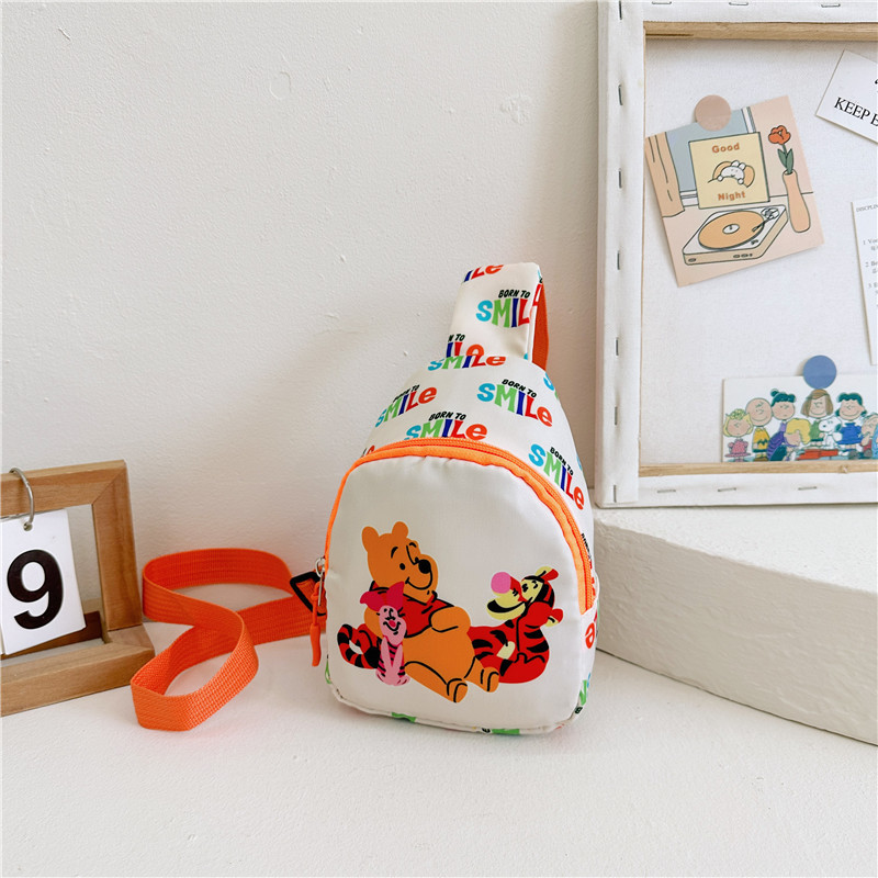 Нагрудная сумка с принтом «Ститч», для мальчиков и девочек