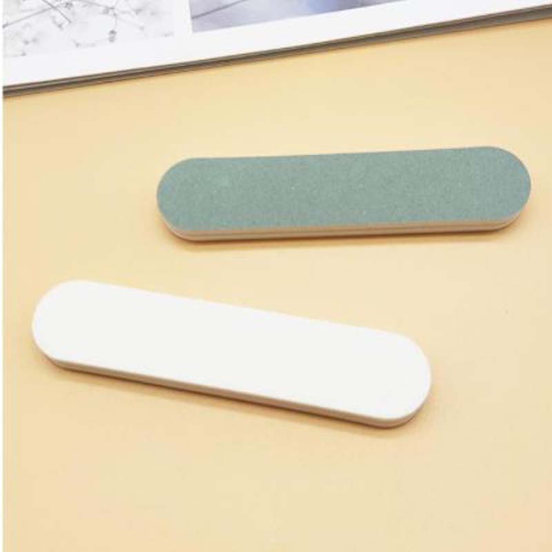 10 個研磨バークリーニングシルバーゴールドジュエリーツールネイルケアポリッシュワイプバブクリーナーアートサンディングマニキュア 9 センチメートル