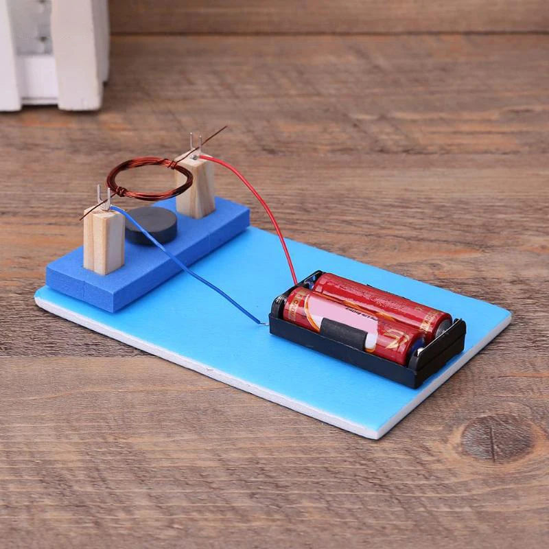 Trẻ Em Học Đồ Chơi Giáo Dục Montessori Tự Làm Động Cơ DC Vật Lý Sản Xuất Công Nghệ Khoa Học Thực Nghiệm Thiết Bị