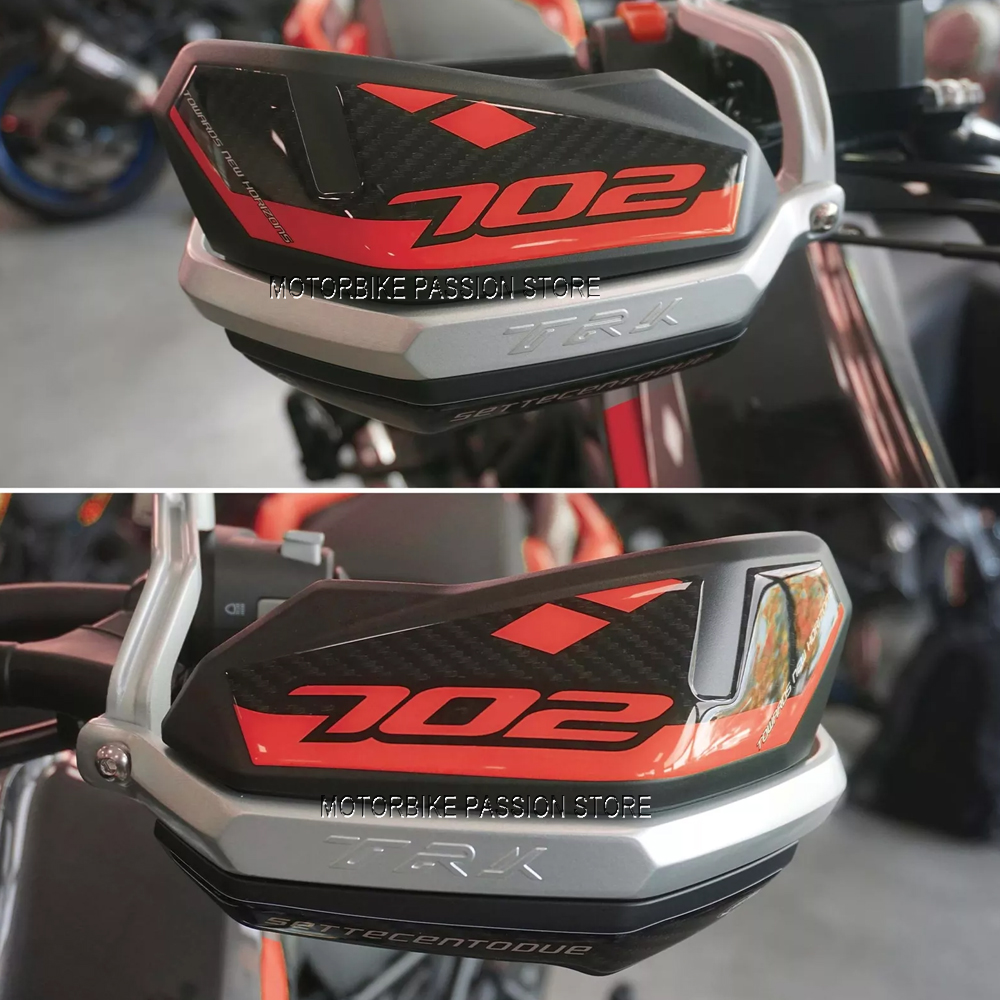 Pegatina de resina epoxi 3D, Kit de pegatinas de protección para parachoques de motocicleta, pegatina protectora para Benelli TRK702 Trk 702 2023 2024