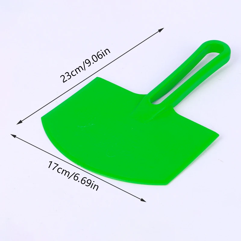 Balde curvo colher putty faca raspador spackle pintura para acabamento de drywall gesso raspagem decalques remendo ferramentas de construção novo