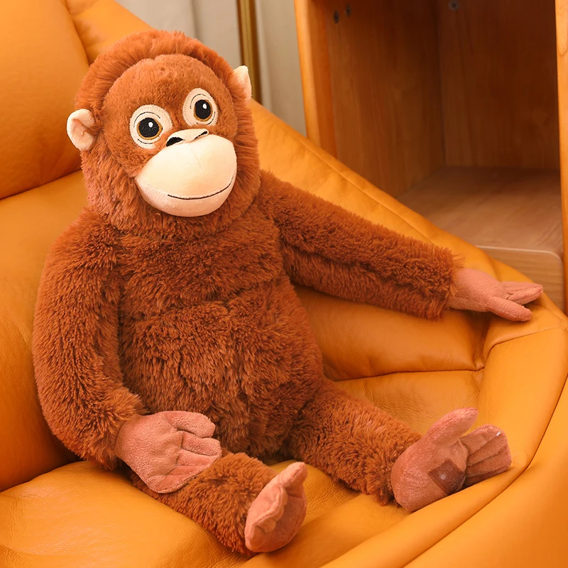 กอริลลาตุ๊กตาสัตว์,ของขวัญสําหรับเด็ก,Wild Onez Zoo สัตว์,ตุ๊กตา Gorilla ของเล่นสมจริง Plush,Gorilla Plush ของเล่น