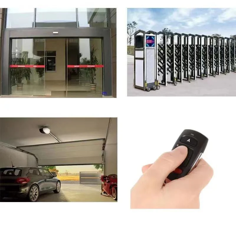 Wireless RF 433 mhz telecomando copia codice porta garage duplicatore cancello 433 Mhz chiave apri remoto