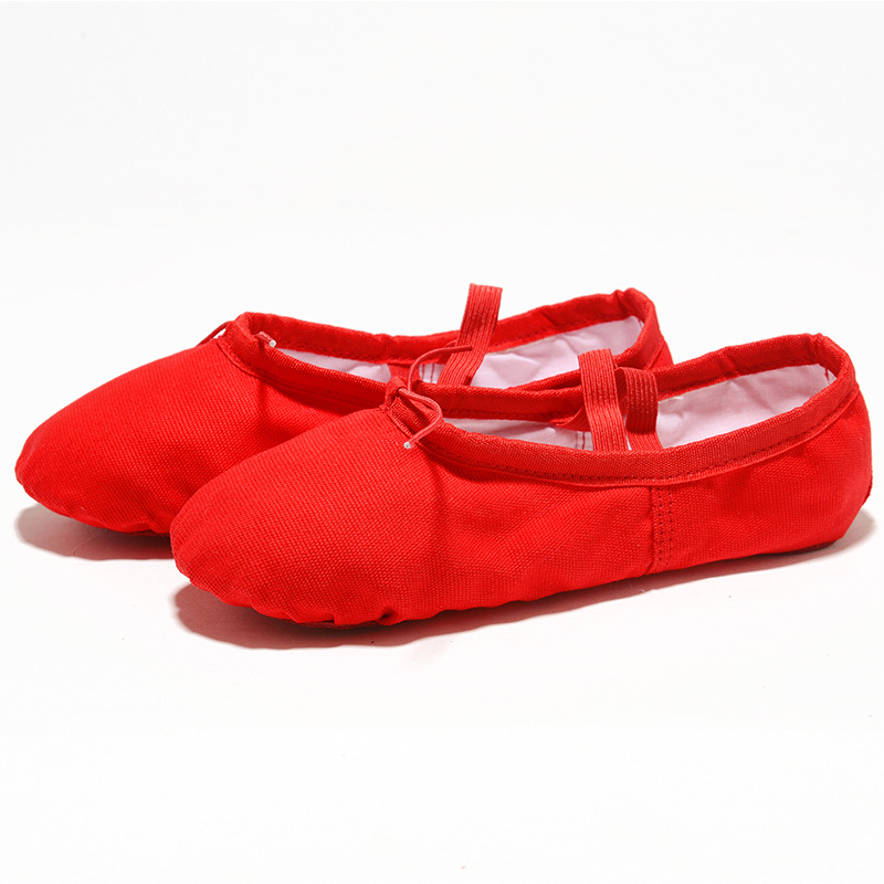 Zapatos de punta para niñas y niños, zapatillas de baile, zapatos de Ballet de práctica de bailarina de alta calidad, zapatos profesionales de Ballet de 6 colores