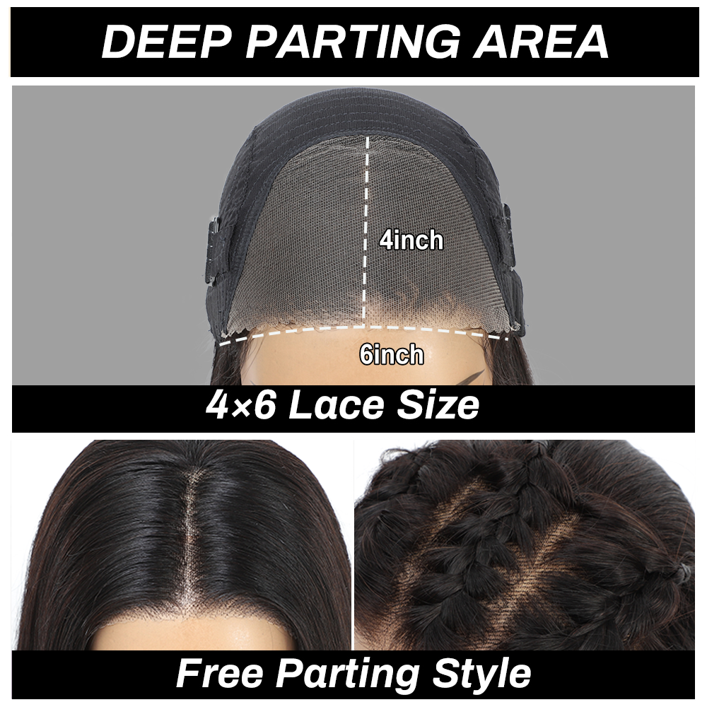 밥 가발 인간의 머리카락 글루리스 가발 인간의 머리카락 미리 뽑은 밥 가발 인간의 머리카락 13X4 인간의 머리카락 레이스 정면 가발 스트레이트 레이스 프론트