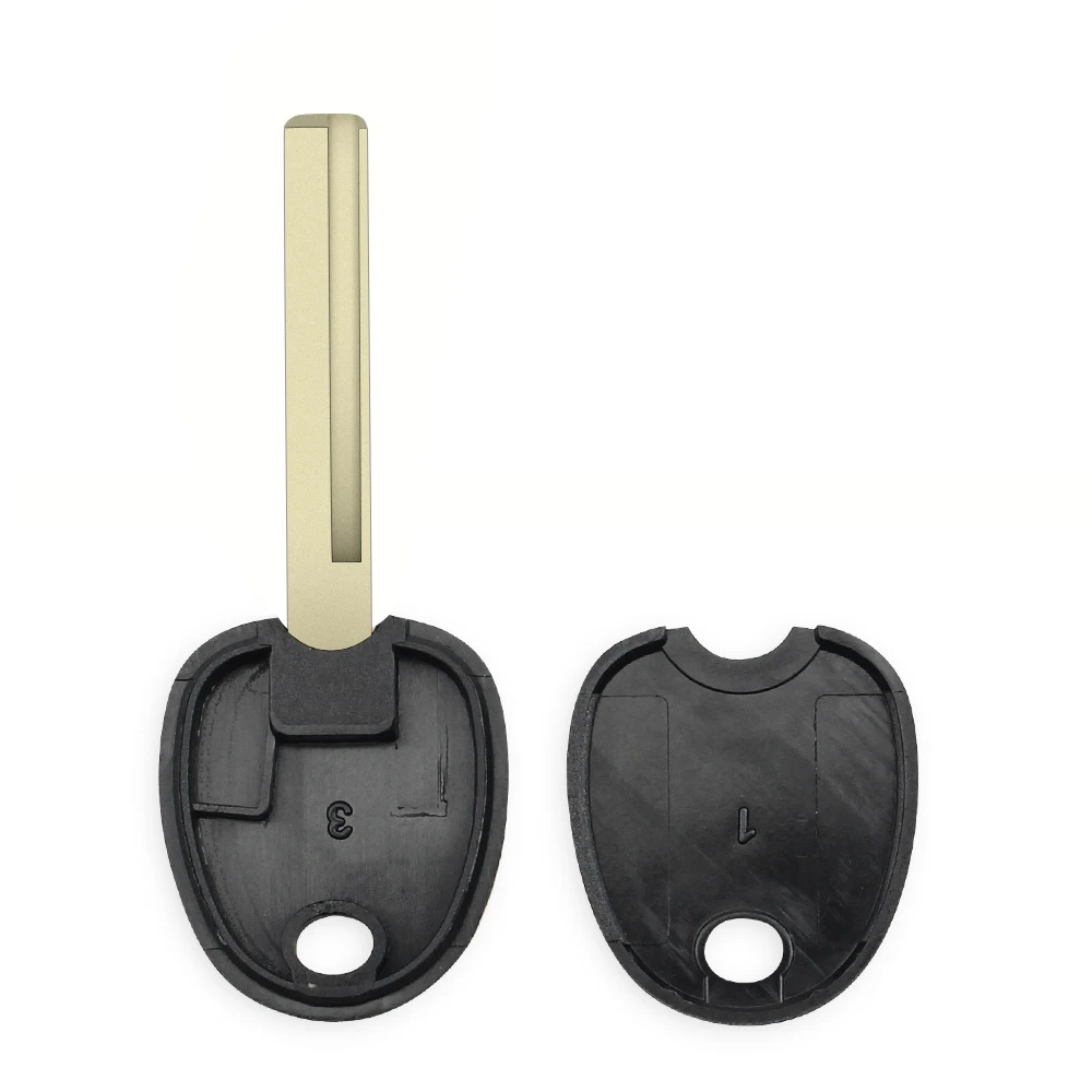 Dandkey Transponder Chip Key Shell Uncut Blank Case For Kia For Hyundai Accent Coupe  Excel Getz Lavita TiburonTucson