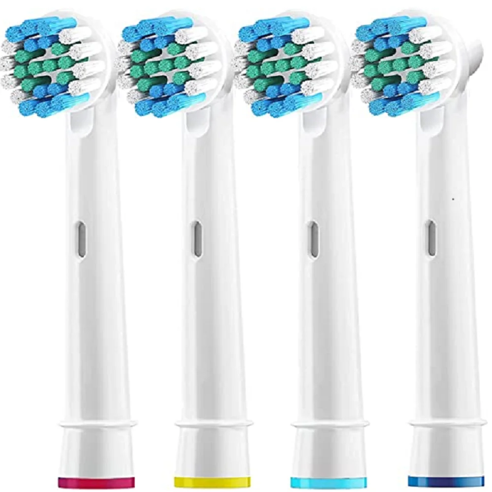 4 Bàn Chải Đánh Răng Điện Thay Thế Đầu Mềm Mại Bật Lửa Dupont Lông Bàn Chải Răng Đầu Chải Cho Răng Miệng B Bàn Chải Đánh Răng Đầu Phun Răng Vệ Sinh
