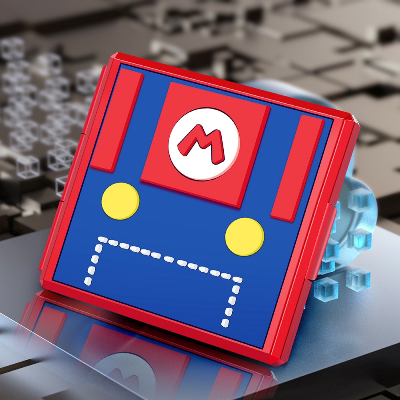Padrão 3d 12 em 1 caso de cartão de jogo para interruptor oled caixa de armazenamento cartucho de jogo caso para ns switch lite acessórios boa proteção