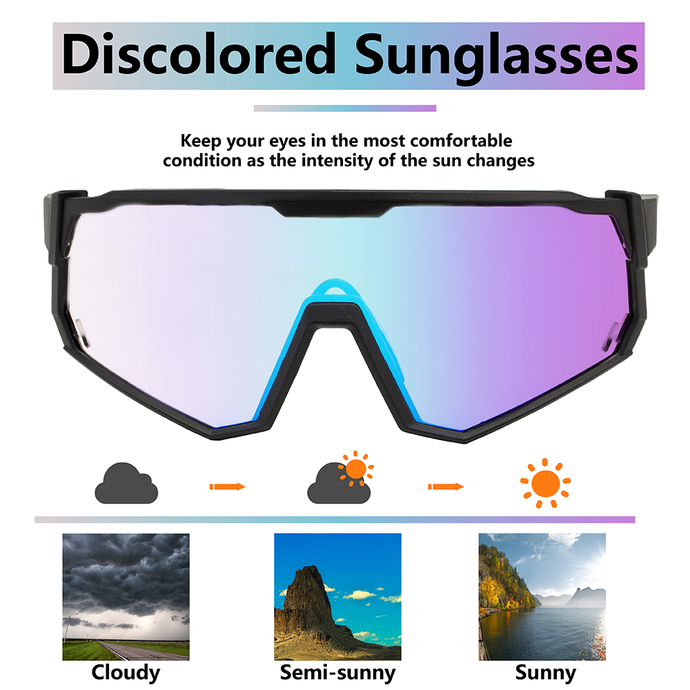 SPECIAUZED Photochromic ขี่จักรยานแว่นตาผู้ชายจักรยานเสือภูเขาแว่นตากันแดดผู้หญิง MTB กีฬาแว่นตาจักรยานไตรกีฬาวิ่ง