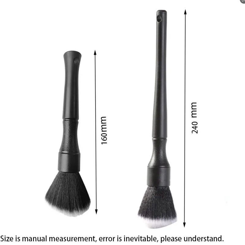 Brosse de détail Ultra douce, brosse de détail intérieure automobile Super douce avec poils synthétiques, brosse de plumeau de tableau de bord de voiture