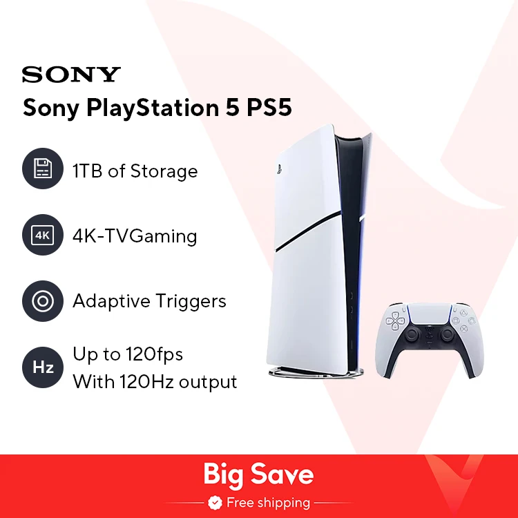 Sony Ps5 Slanke Console Playstation 5 Video Game Console Ps 5 Pc Games Ultra High Speed Playstation5 Origineel