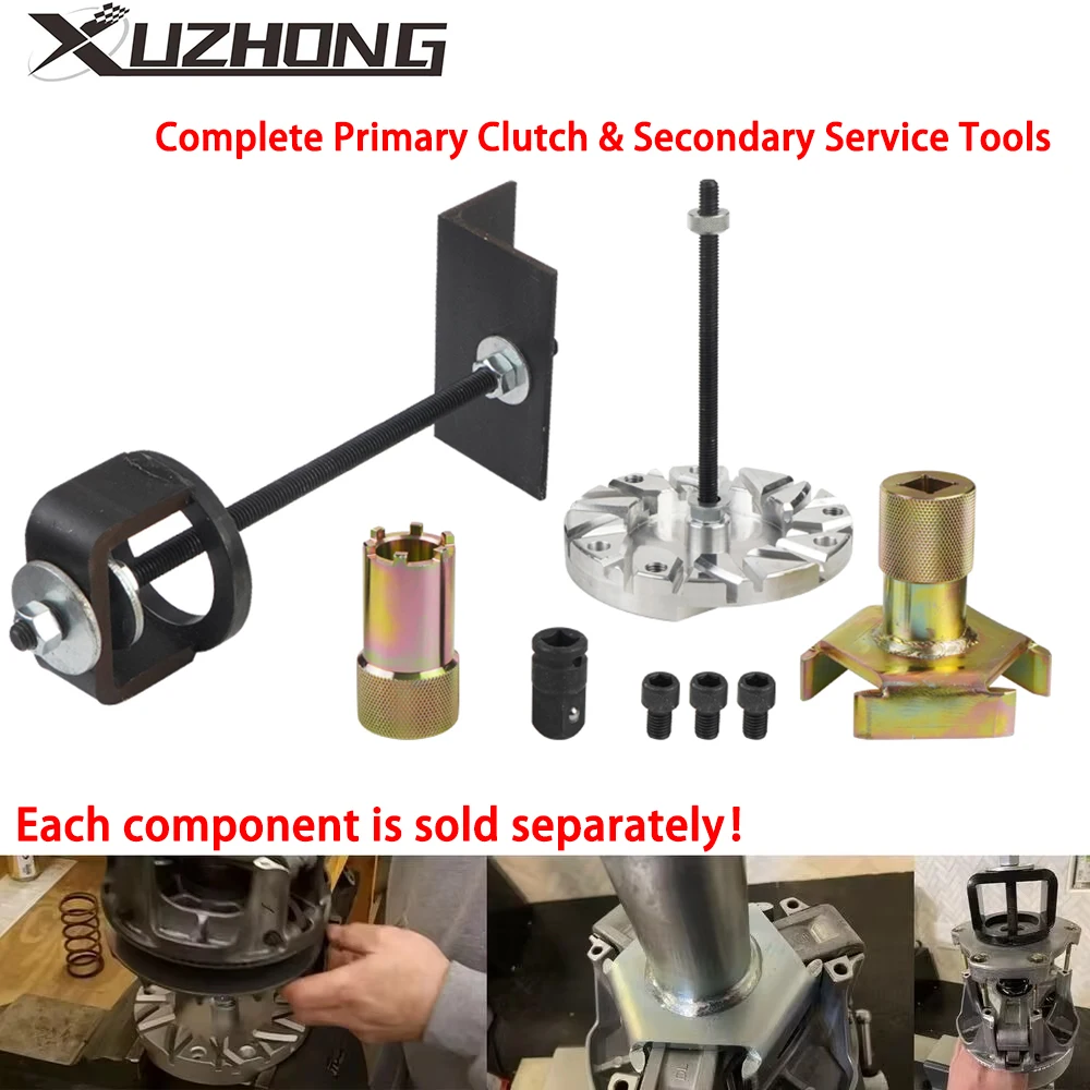 Kit completo de embreagem primária e ferramentas de serviço secundário, Polaris RZR 900 1000, Turbo 1000, Ranger Geral XP P-90