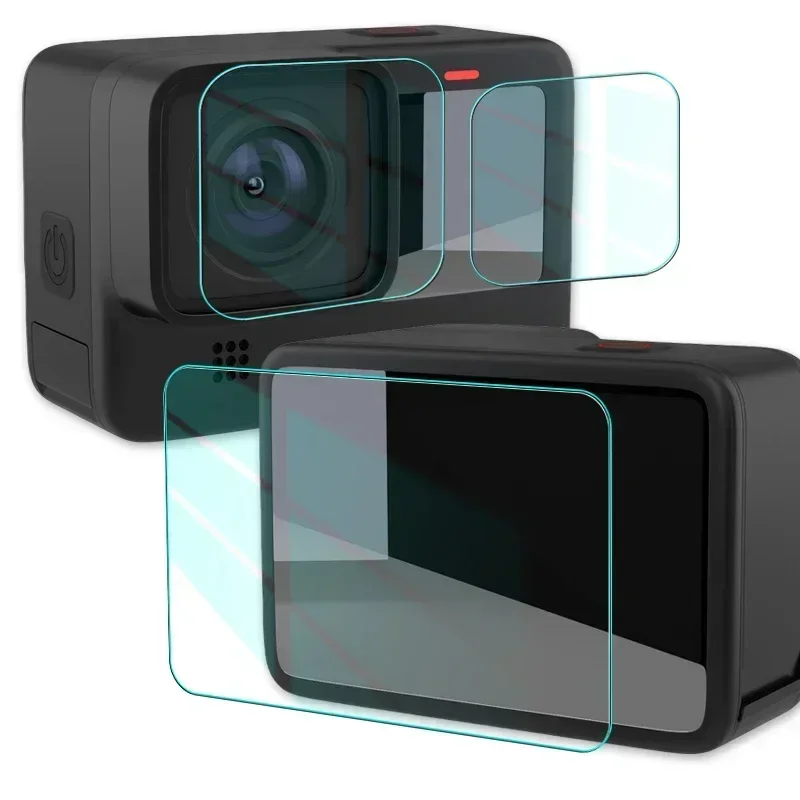 LCD Screen Protector for Go Pro Hero 13 12 11 10 9 Black Camera Lens HD Clear Tempered Glass Films For GoPro Hero13 Accessories