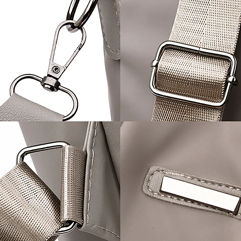 Mochila antirrobo multifuncional para mujer, morral de viaje con correa de hombro desmontable, a la moda, novedad