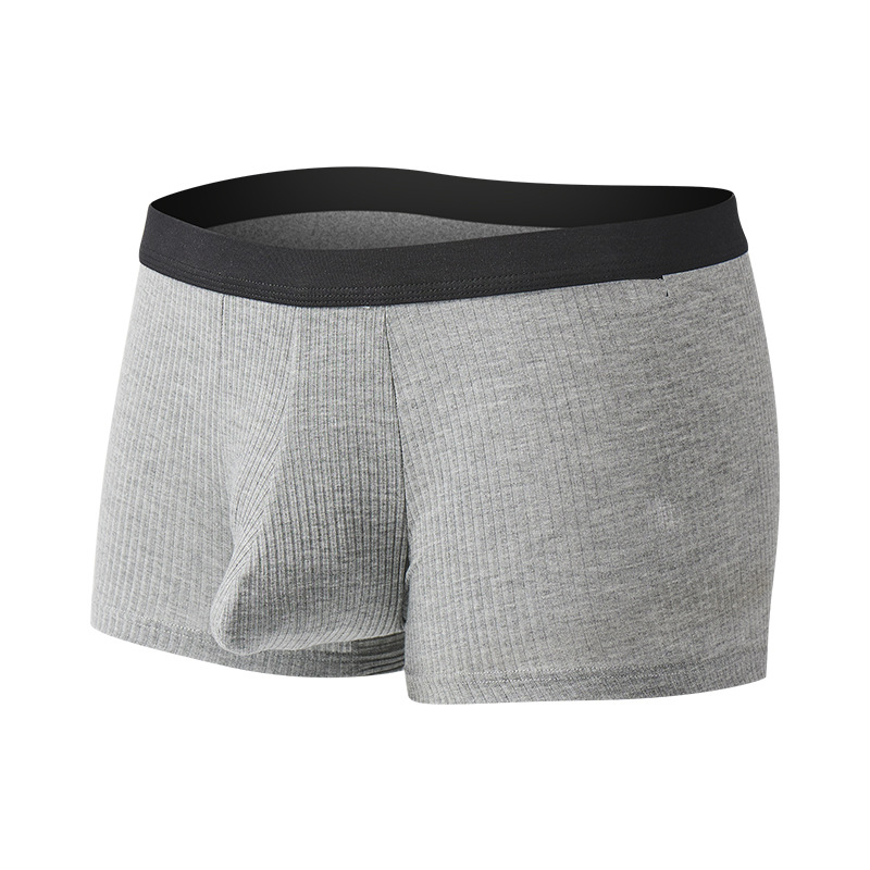 Ropa interior de algodón para hombre boxers de hombre con bolsillos grandes.