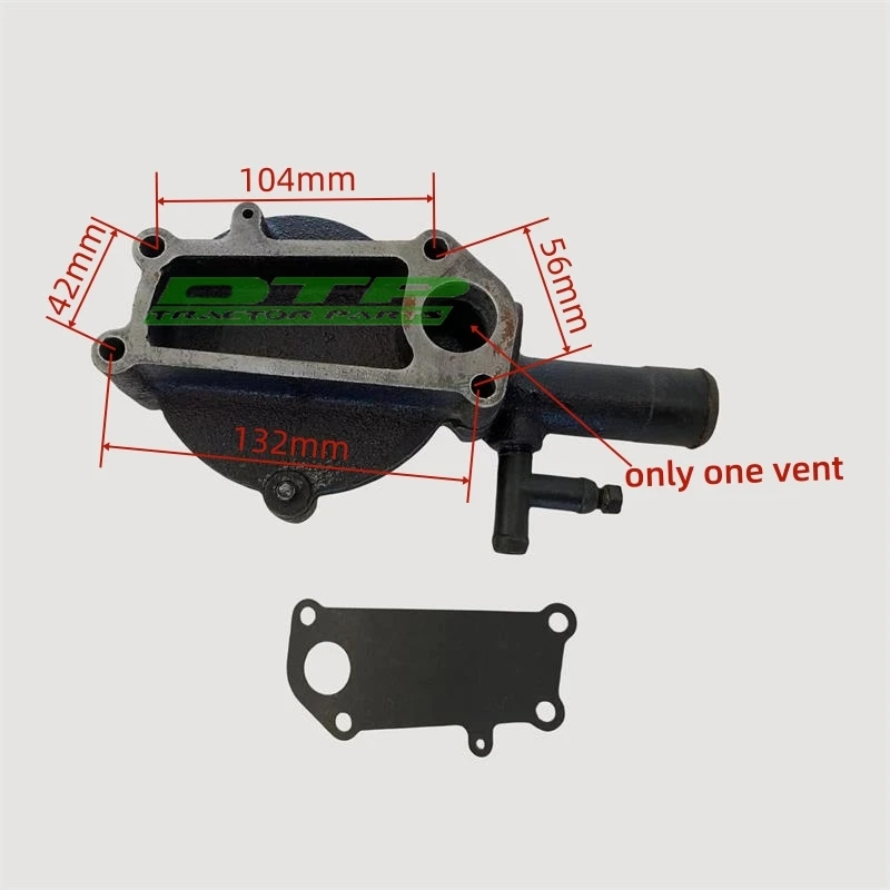 Water pump for Yangdong  Y380T/Y385T for tractor like Jinma JM254, part number:Y385T-11103