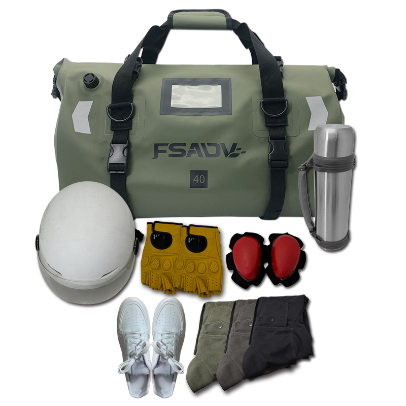 オートバイ大容量防水テールバッグ多機能耐久性のあるハンドバッグ長距離バックパックホンダ CB500X BMW