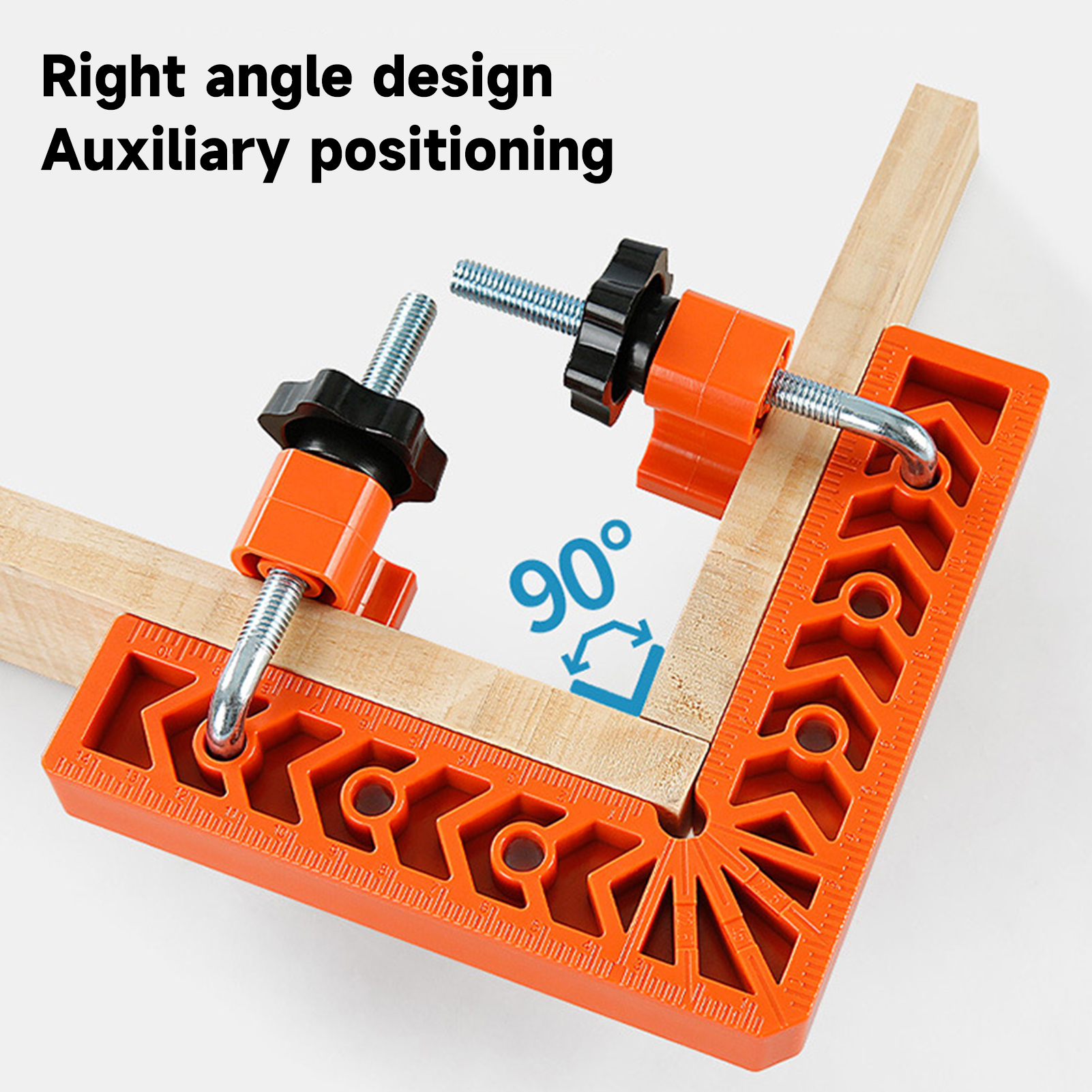 L type Right Angle Ruler 90 degrees Woodworking Positioning Jigs Squares Right Angle Clamps Splicing Tools for Cabinets Boxes