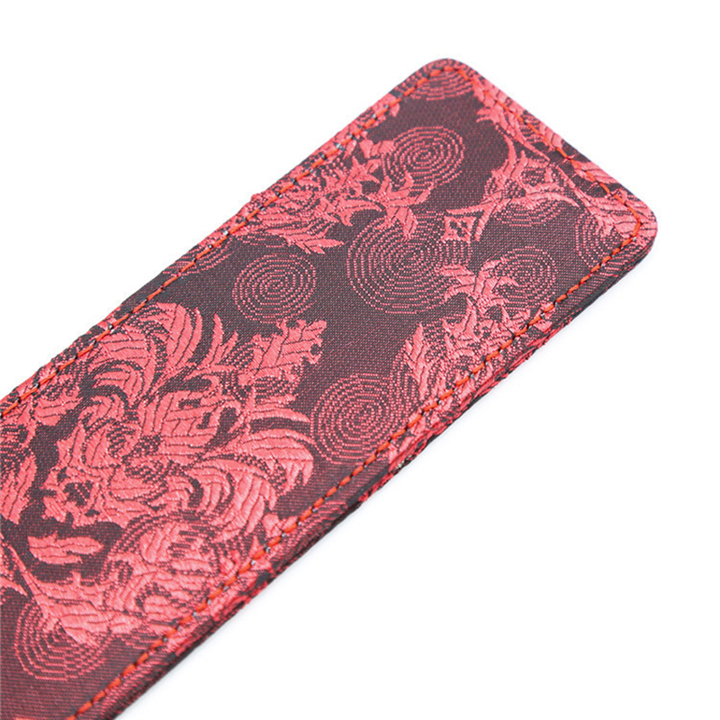 32cm clássico jacquard curto paddle equitação colheitas flogger cavalinhos picos palmada paddle slapper curativo chicotes