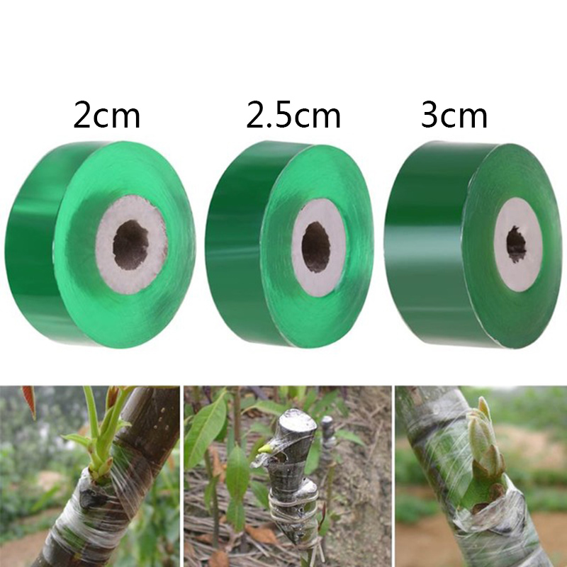 100 Meters 2/2.5/3CM Grafting Tape Stretchable Self Adhesive Grafting Film Special Fruit Tree Grafting Tool Garden Bind Tape