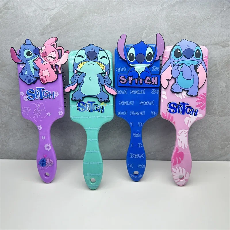 Miniso Animation Lilo & Stitch Comb Series การ์ตูน Stitch อุปกรณ์ต่อพ่วง Air Cushion หวีนวดเด็กสาวนักเรียนหวี