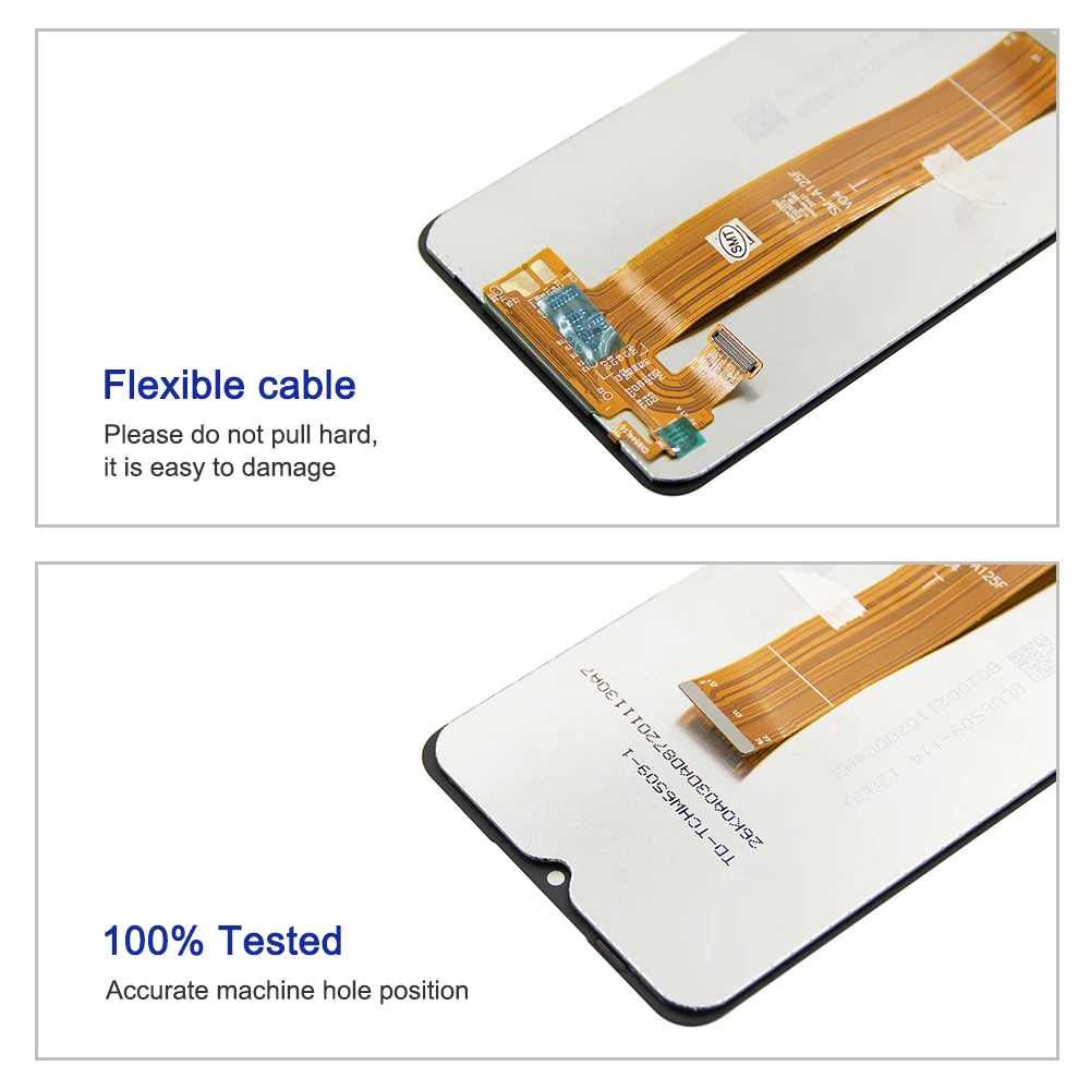 6.5 polegada para samsung a12 a125 display lcd com quadro digitador da tela de toque replacemen para samsung SM-A125F a125f/ds display