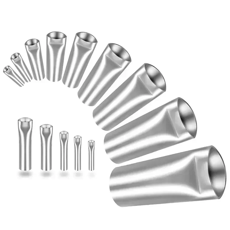 14PCS Edelstahl Caulk Düse Applikator Abdichten Finisher Kleber Silikon-dichtstoff Finishing Werkzeug Küche Badezimmer Waschbecken Joint