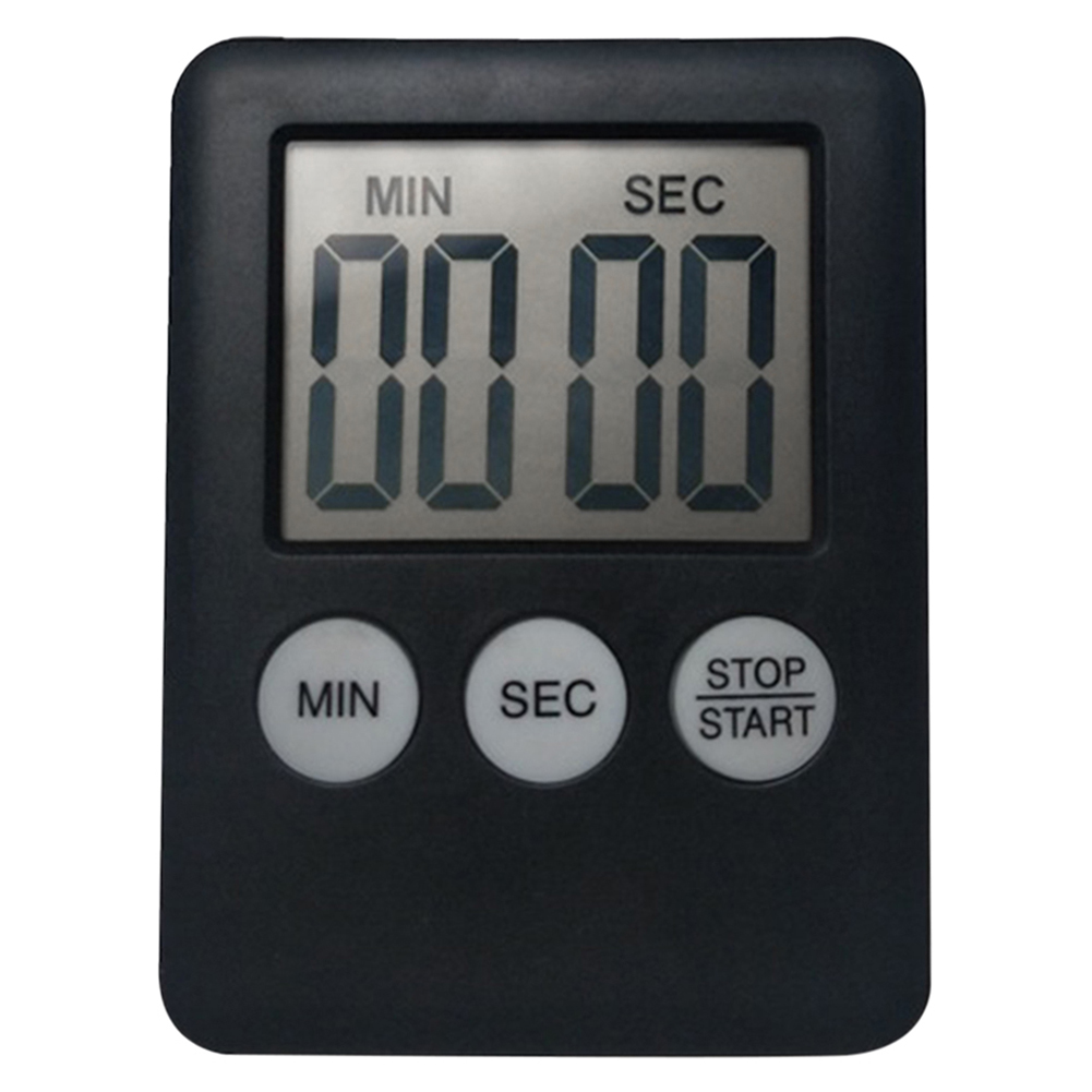Cyfrowy elektroniczny minutnik kuchenny Wielofunkcyjny elektroniczny minutnik Stoper Wyświetlacz LCD Mini do ćwiczeń sportowych Pieczenie Gotowanie