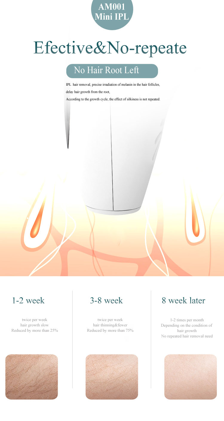 Profesjonalny depilator laserowy IPL do depilacji całego ciała, depilator do trwałego użytku dla kobiet w domu