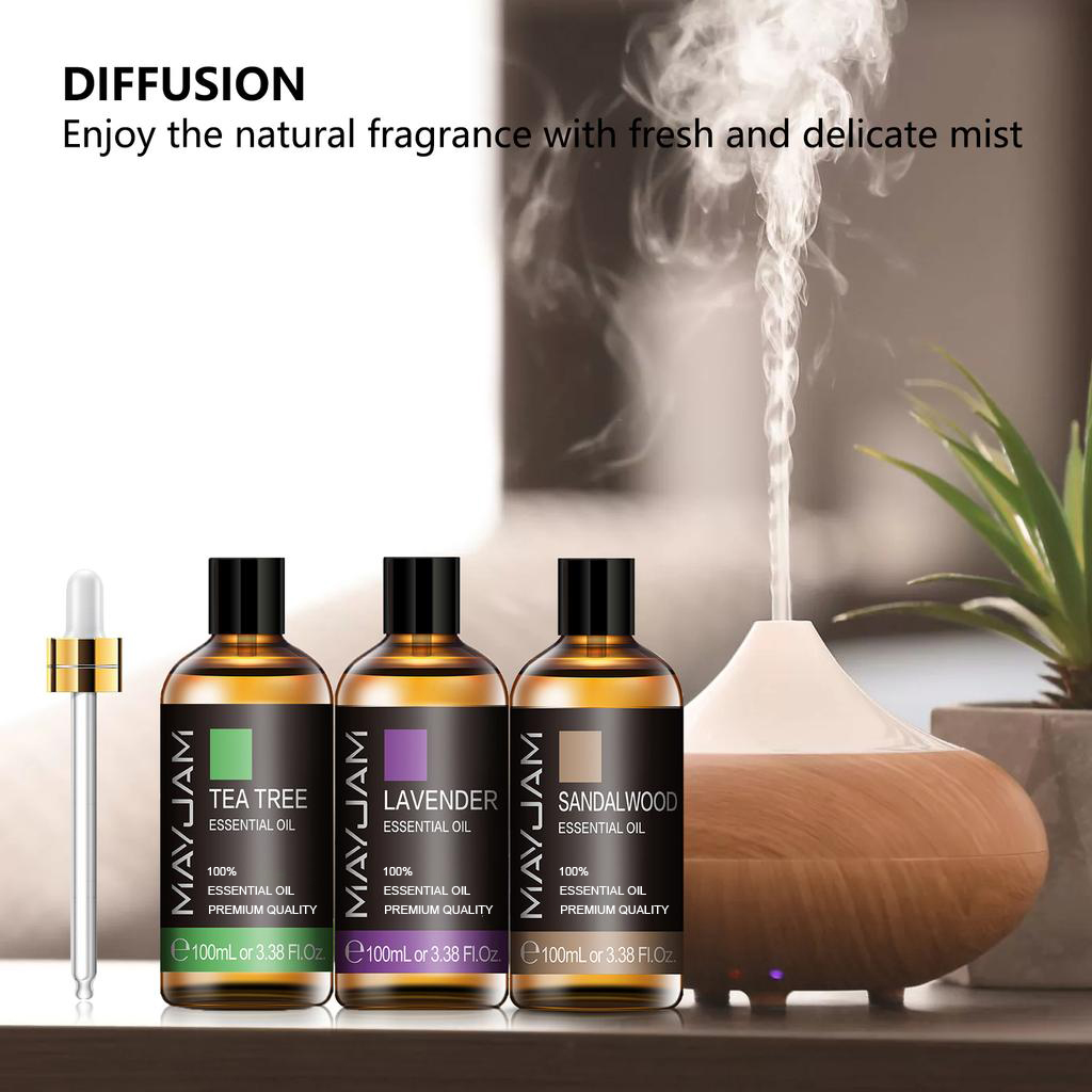 MAYJAM-aceite esencial de orégano, Fragancia Neroli, Helichrysum, Copaiba, cúrcuma, menta verde, anís, estrella, novedad de 2024
